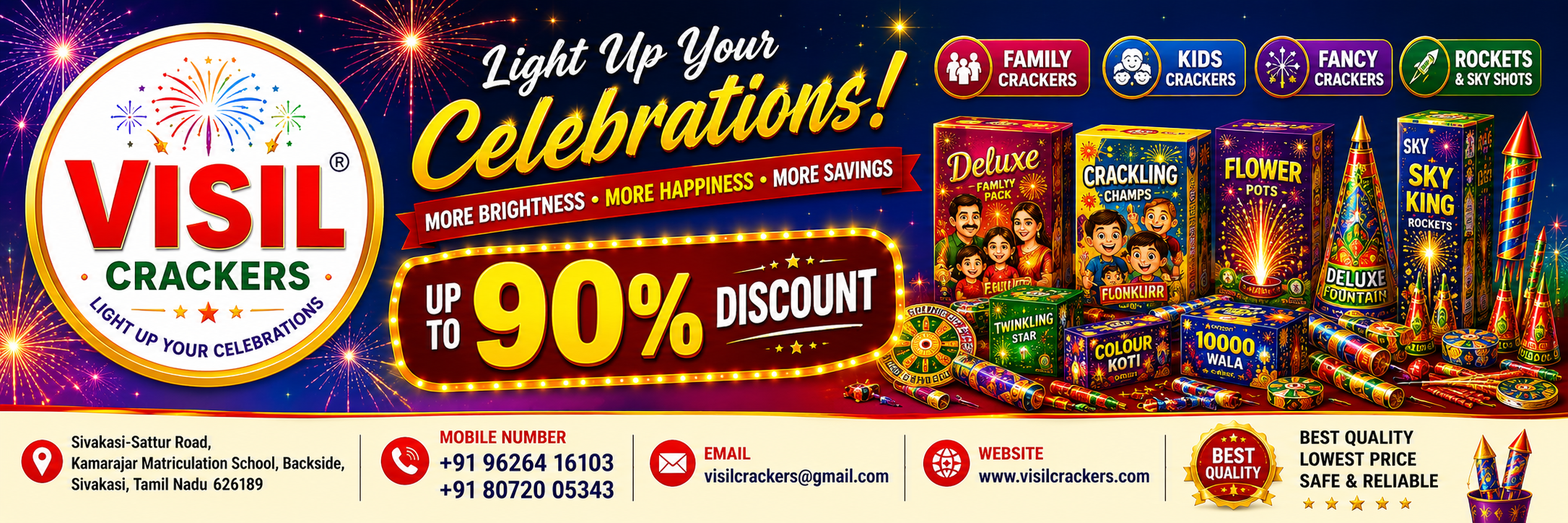 Visil Crackers Sivakasi