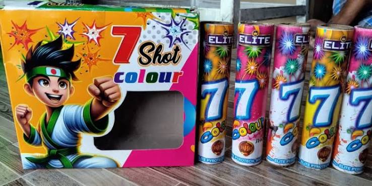 7 Shot -7 Multicolor Shots